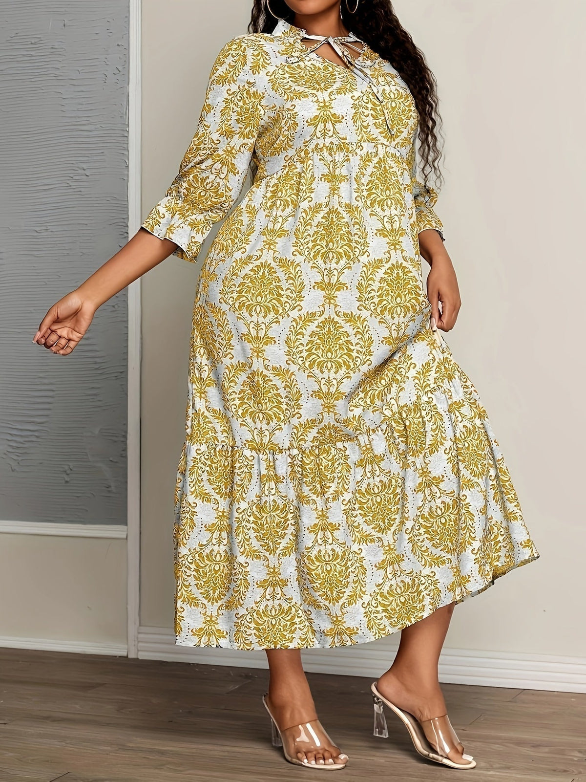 Trudy | Boho Mosaic Dress