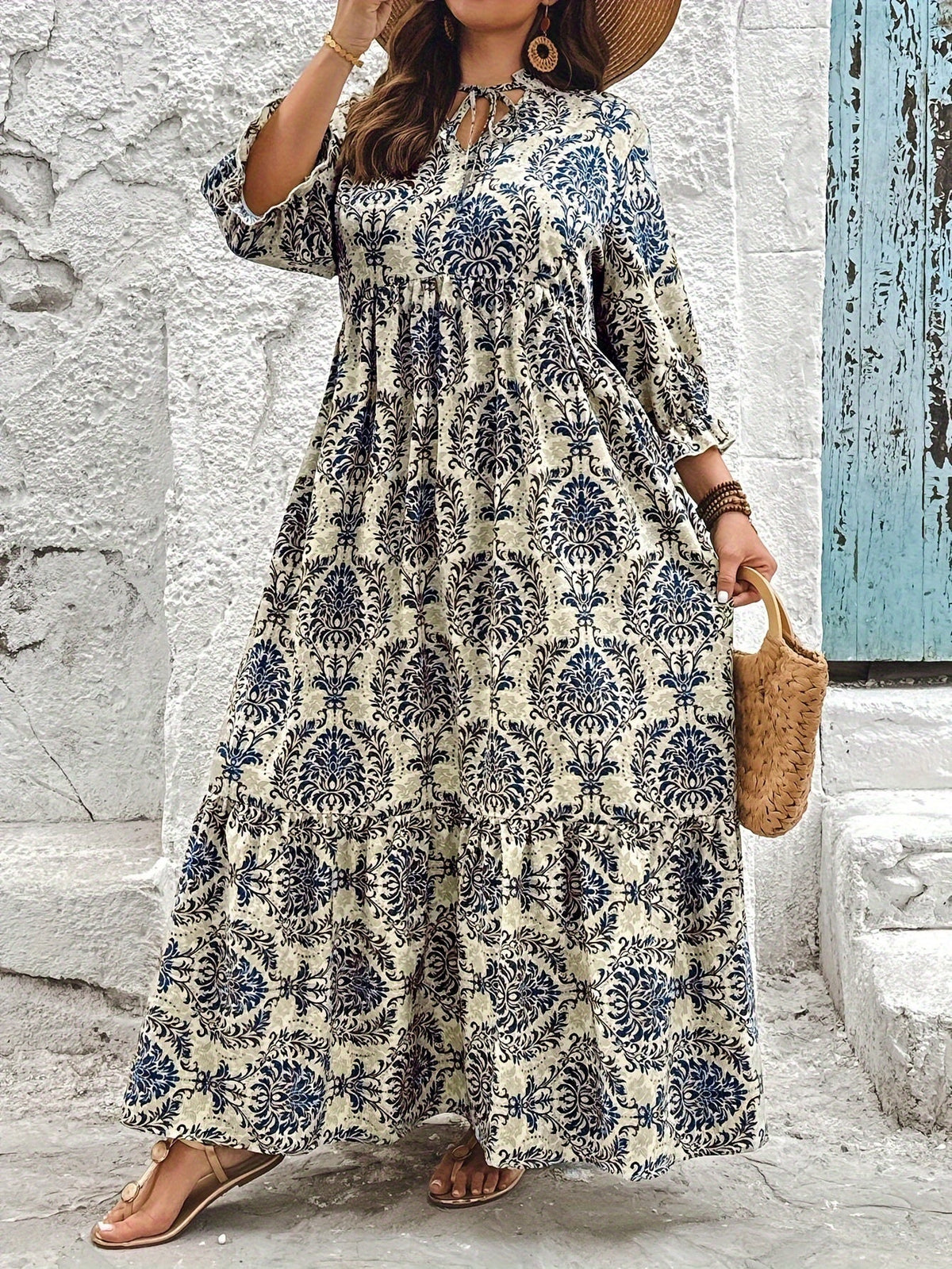Trudy | Boho Mosaic Dress
