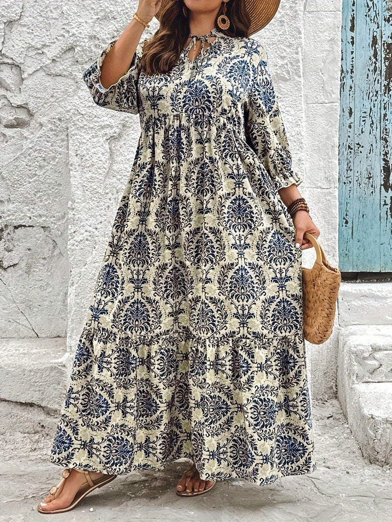 Trudy | Boho Mosaic Dress