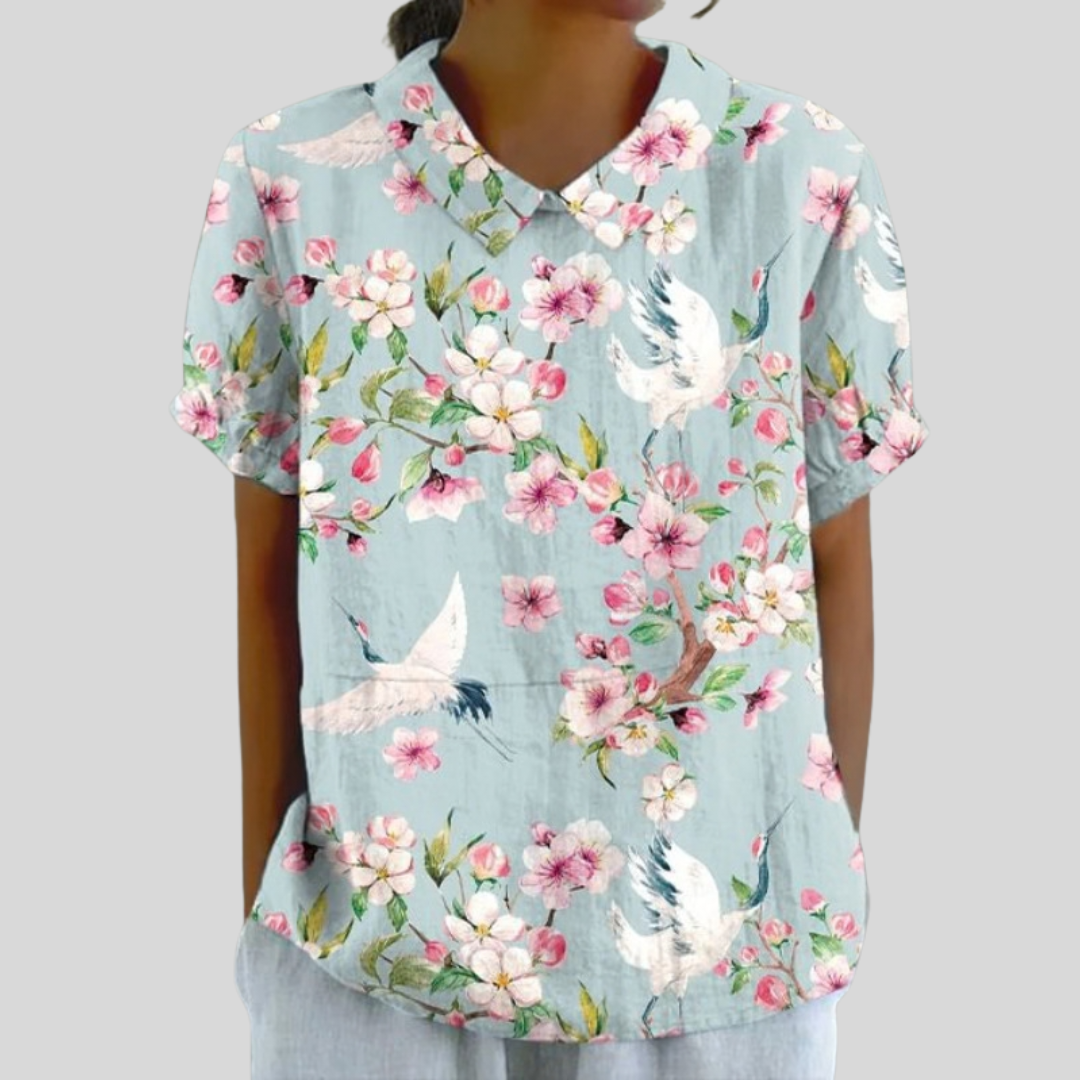 Colleen | Floral Comfort Top