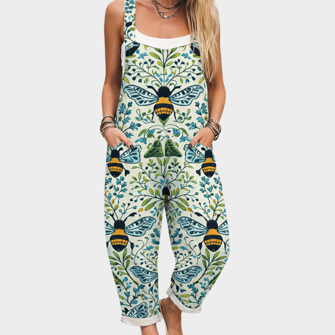 Comfy Printed Jumpsuit