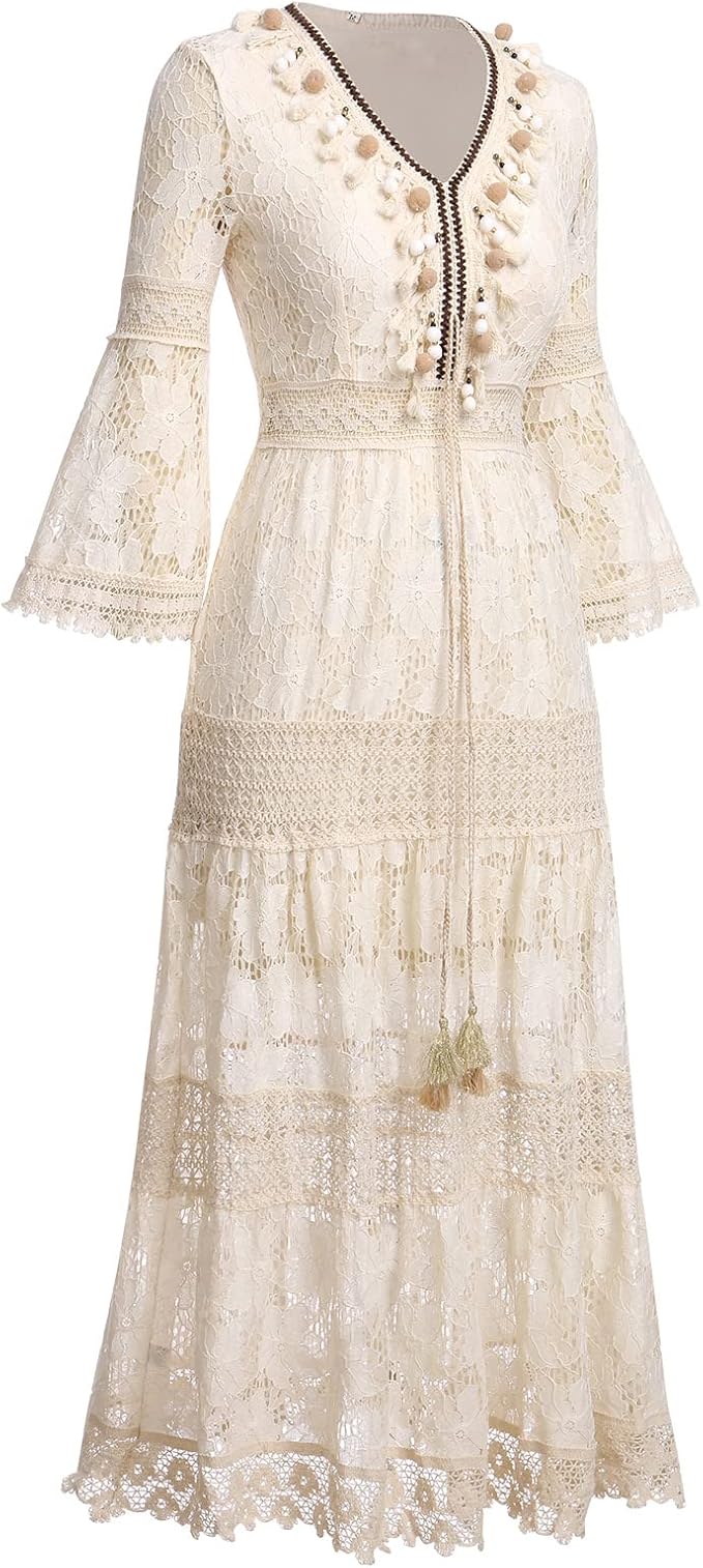 Robyn | Boho Lace Dress