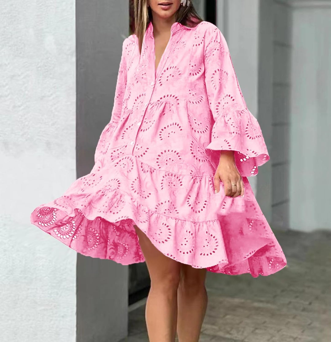 Lydia - Eyelet Dress