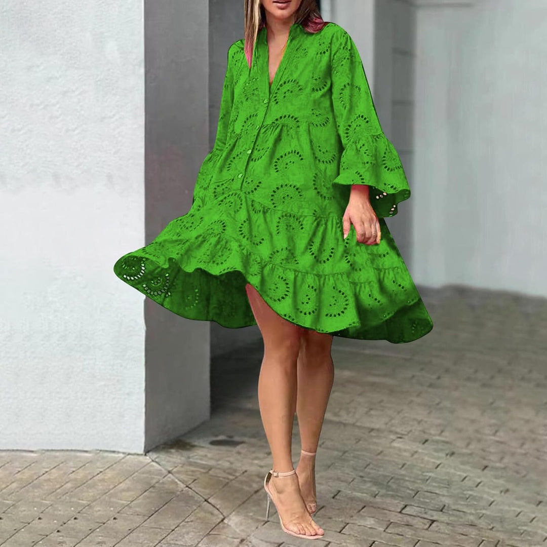 Lydia - Eyelet Dress