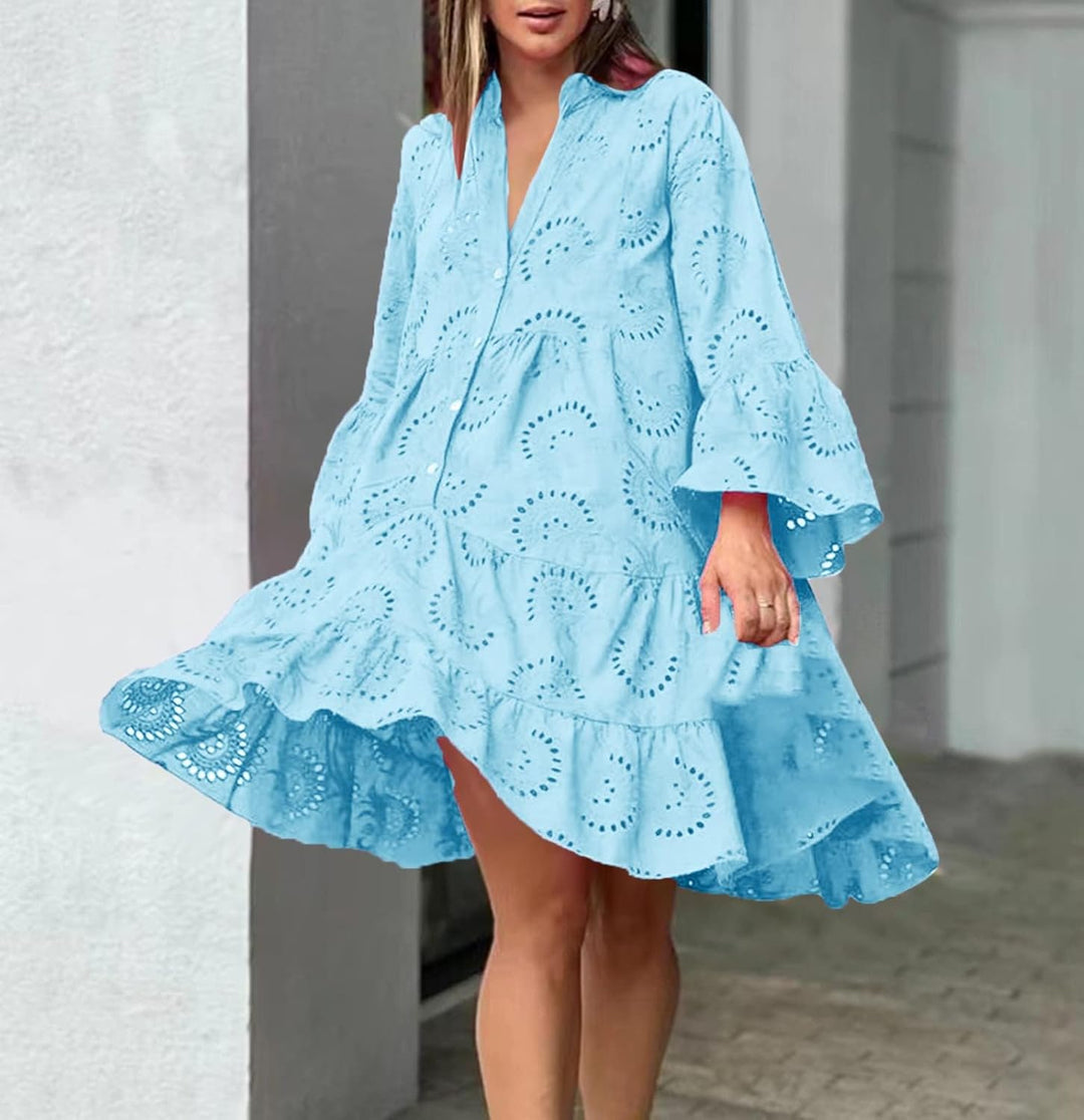 Lydia - Eyelet Dress