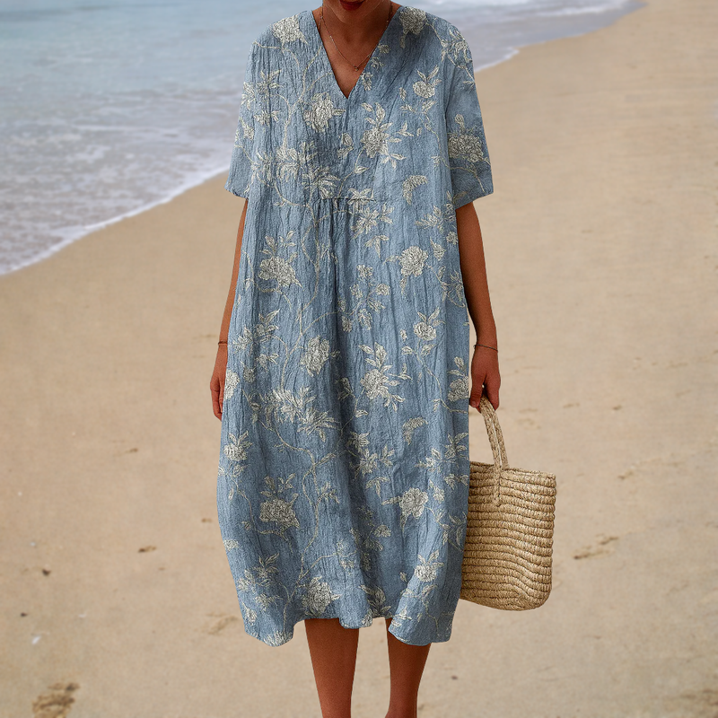 Vanessa | Printed Summer Dress