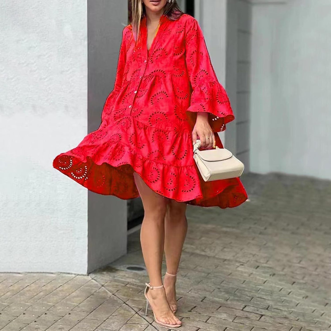 Lydia - Eyelet Dress