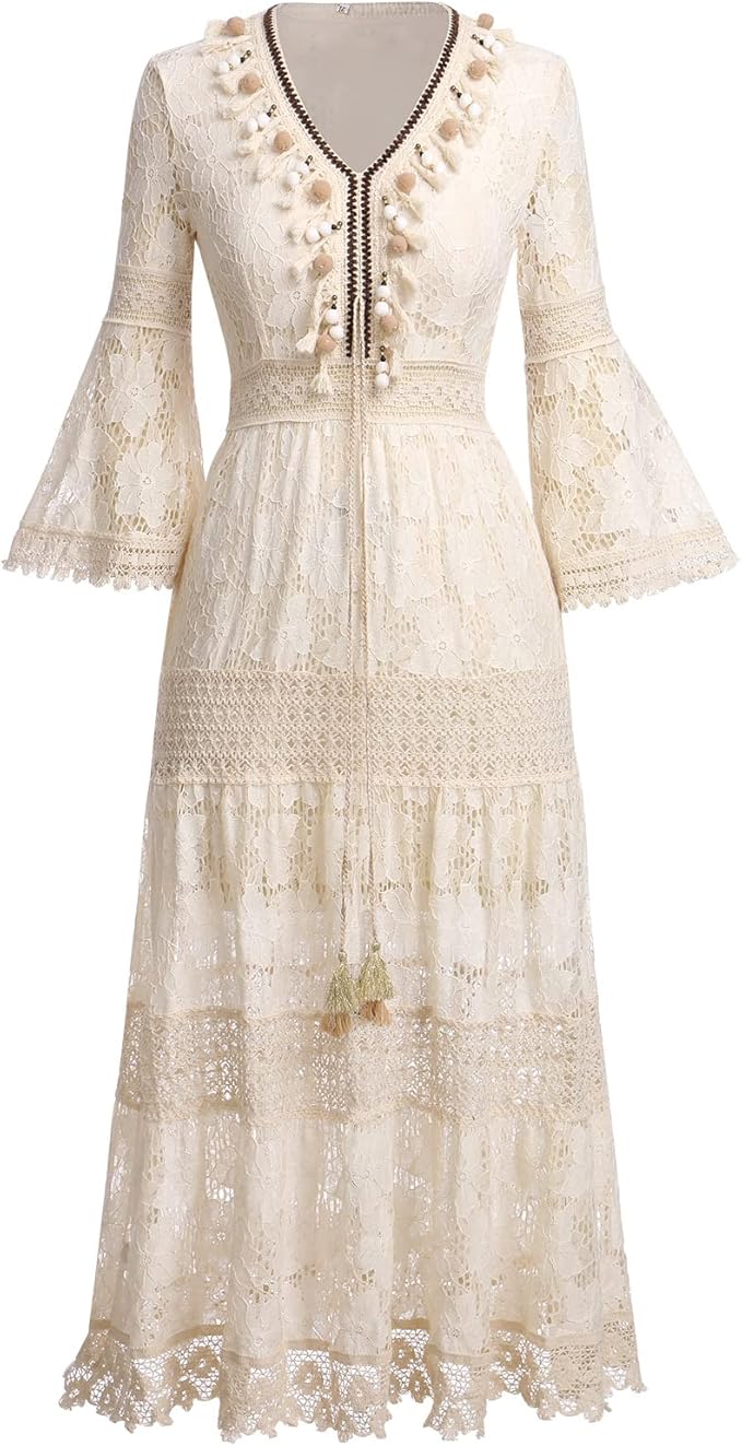 Robyn | Boho Lace Dress