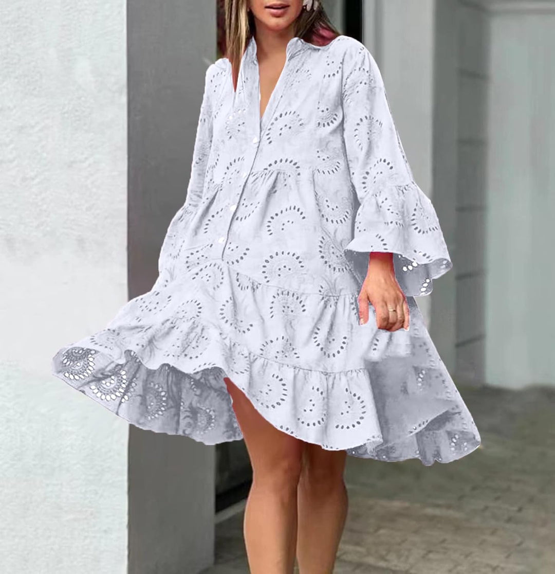 Lydia - Eyelet Dress