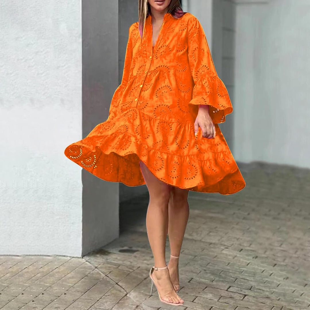 Lydia - Eyelet Dress
