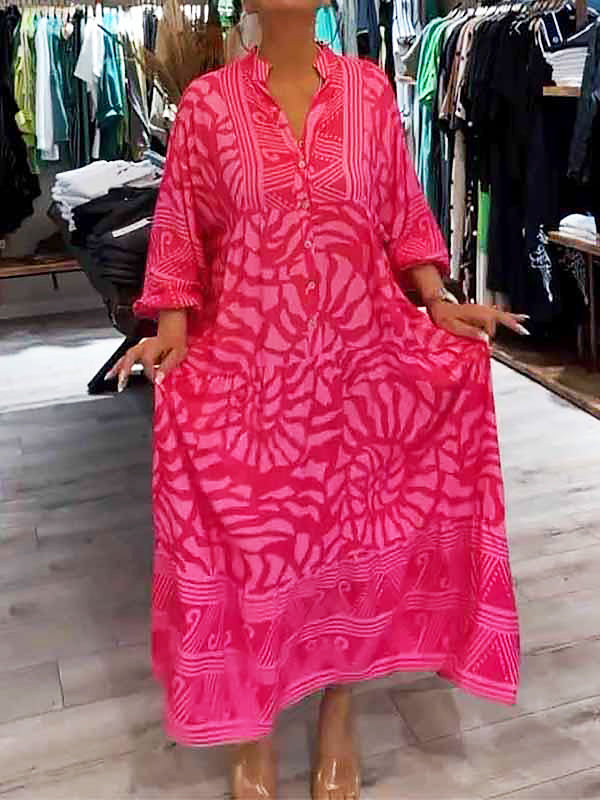Carmilla - Vibrant Print Dress