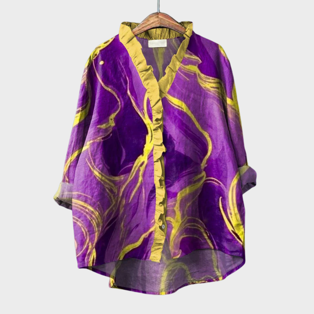 Nancy | Elegant Summer Blouse