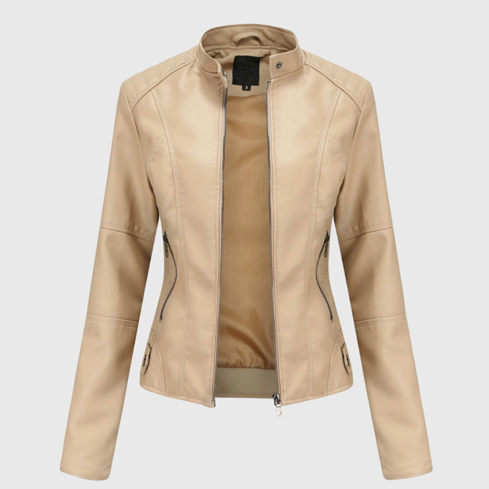 Giorgina™ - Women's Elegant Leather Jacket