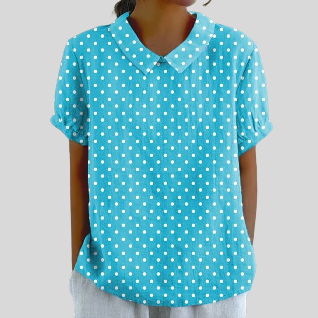 Elegant Floral Comfort Top