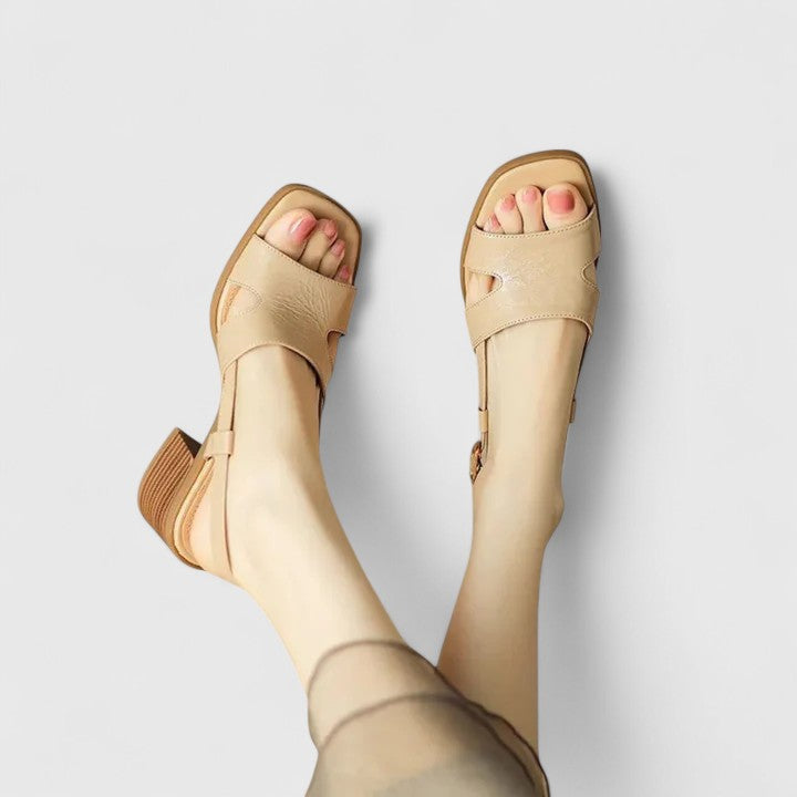 Natalie | Lightweight Block Heel Sandals