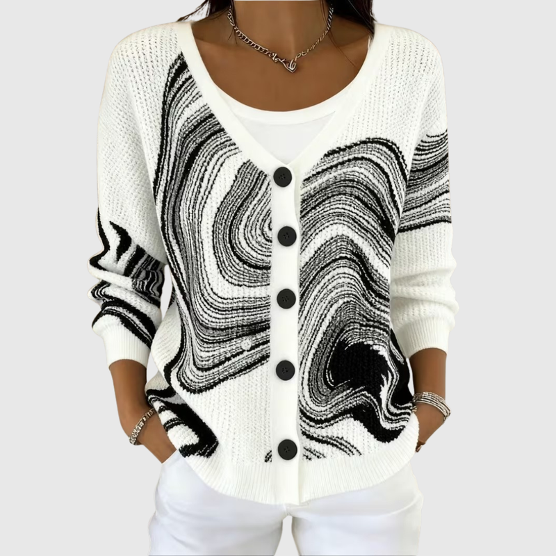 Isla | Button-Up Knit Cardigan