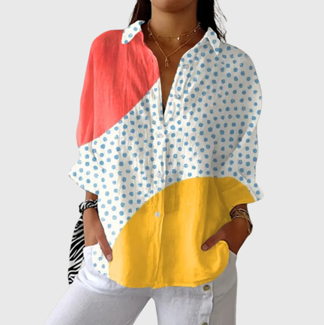 Light & Colourful Printed Blouse
