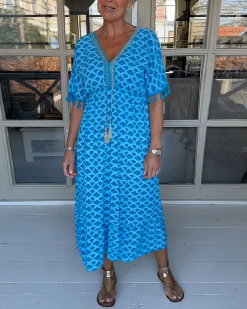 Lauren | Coastal Waves Dress