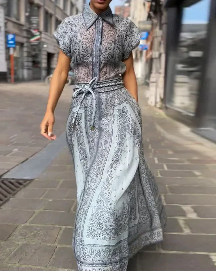 Bridie | Boho Print Two-Piece Set