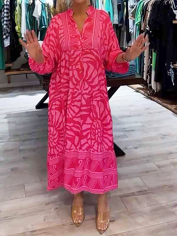 Carmilla - Vibrant Print Dress