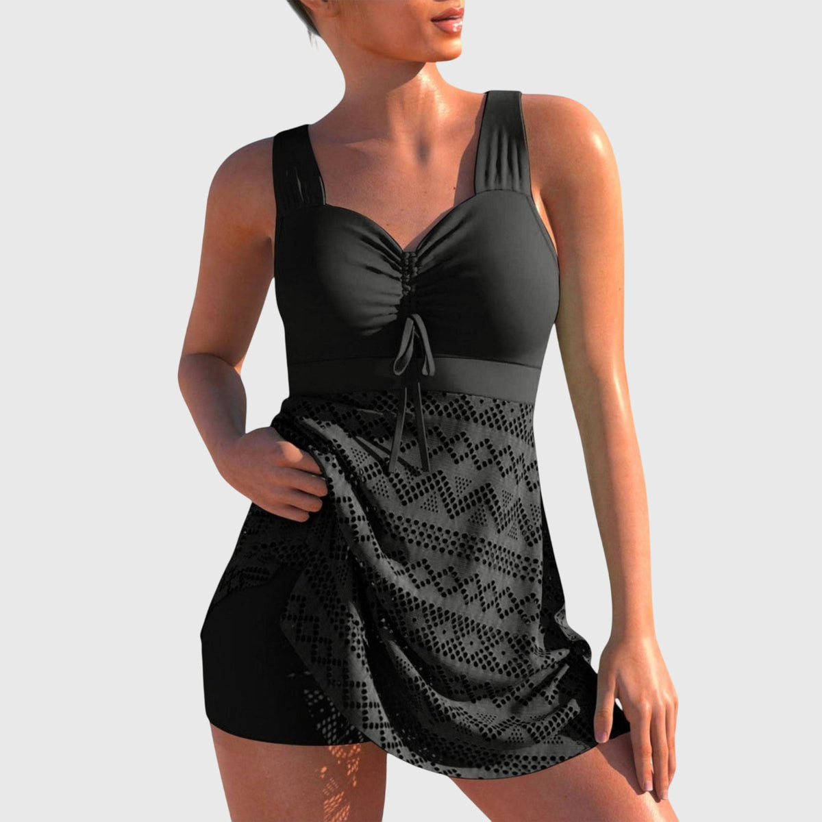 Suzanne | Two-Piece Swimsuit with Skirt