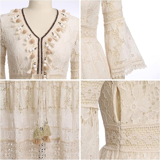 Robyn | Boho Lace Dress