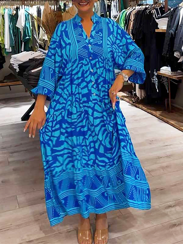 Carmilla - Vibrant Print Dress