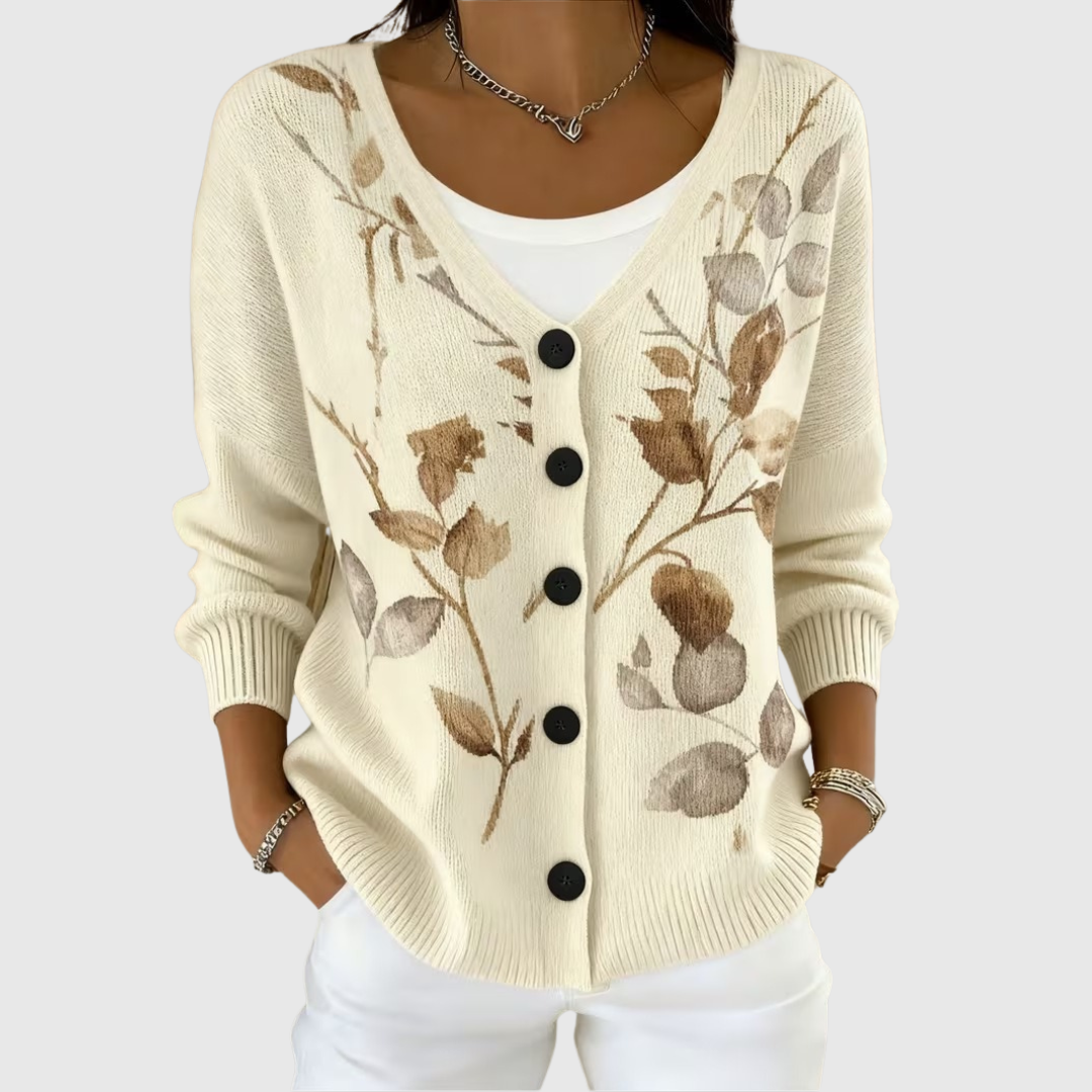 Cosy Button-Up Knit Cardigan