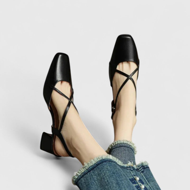 Evana - Chic Block Heel Sandals