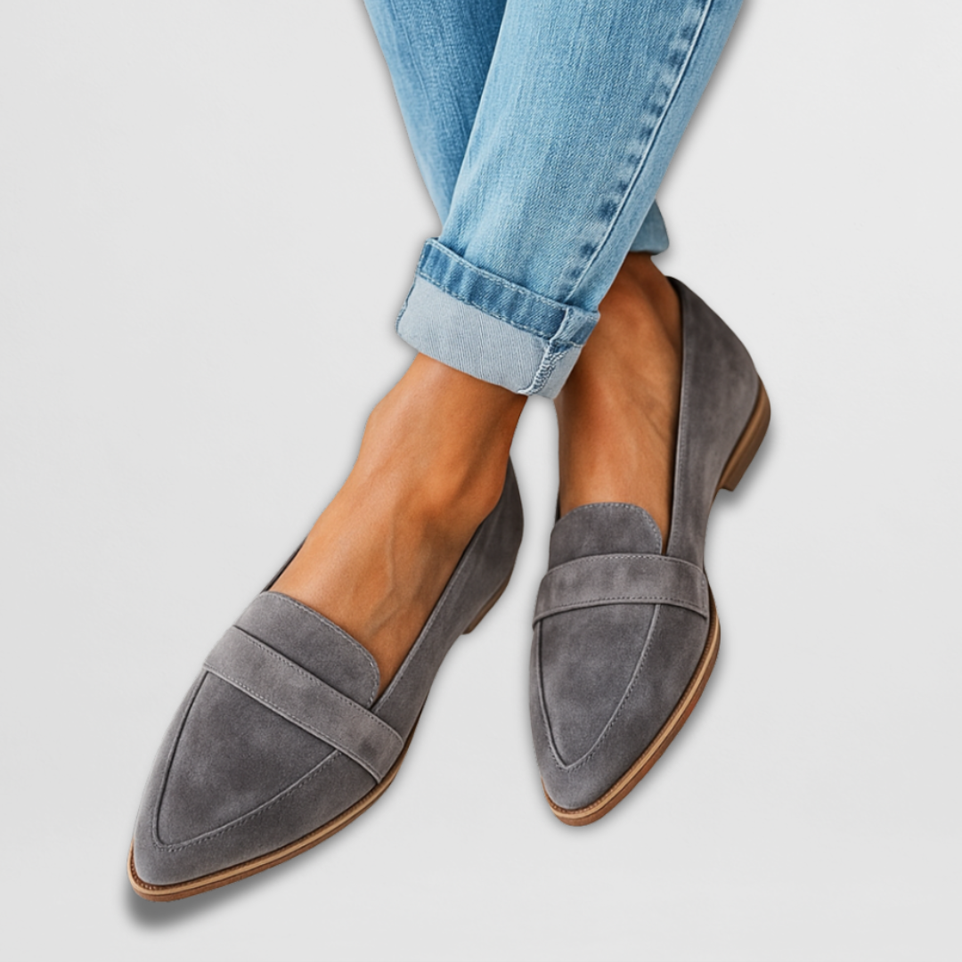 Imogen | Suede Loafers