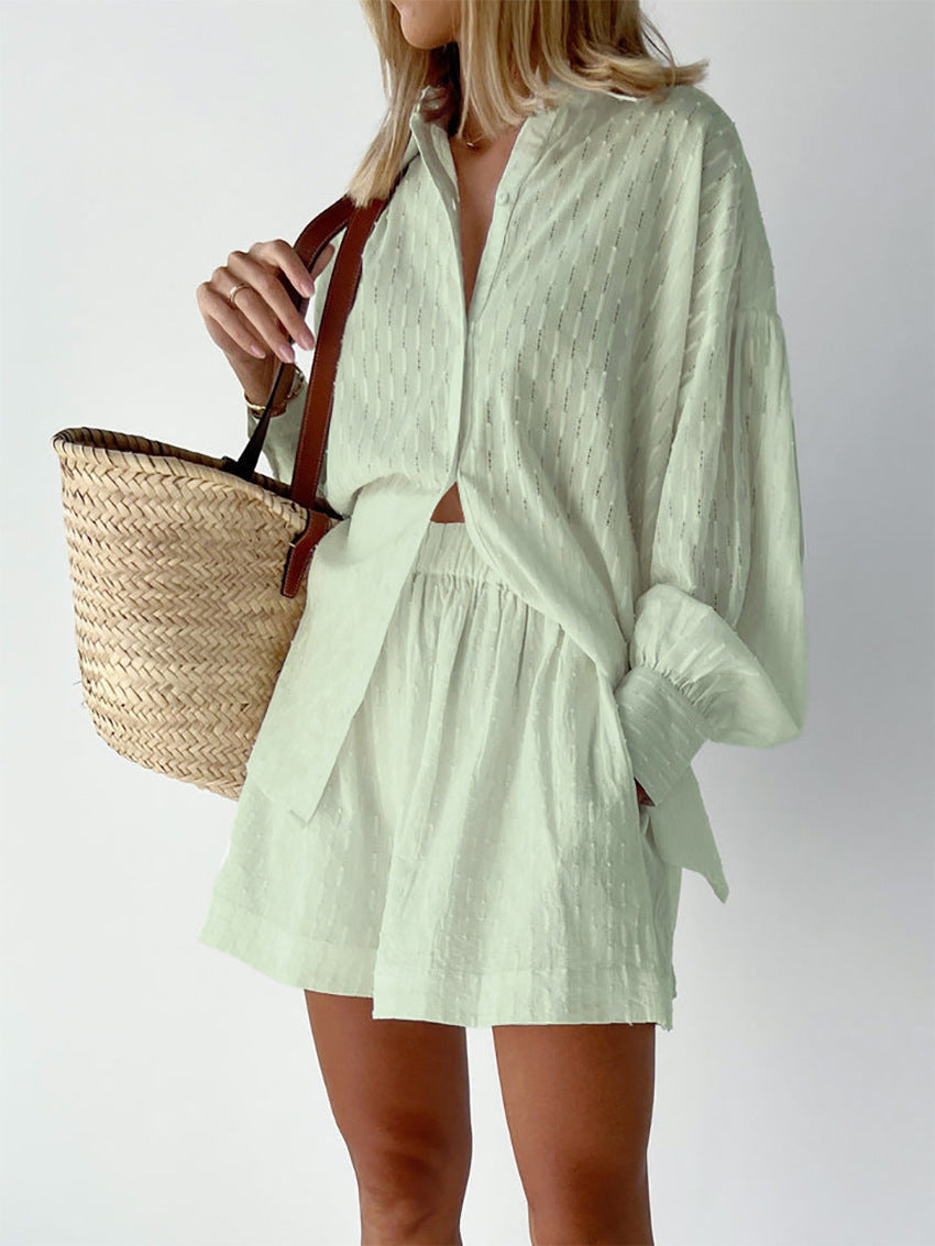 Elizabeth - Lightweight Shirt and Shorts Set