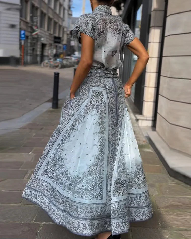 Bridie | Boho Print Two-Piece Set