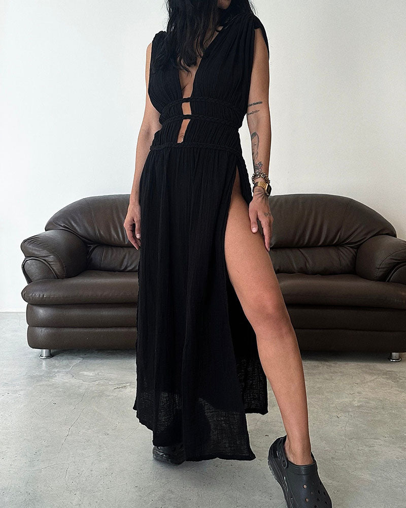 Zolla - Textured Split Dress
