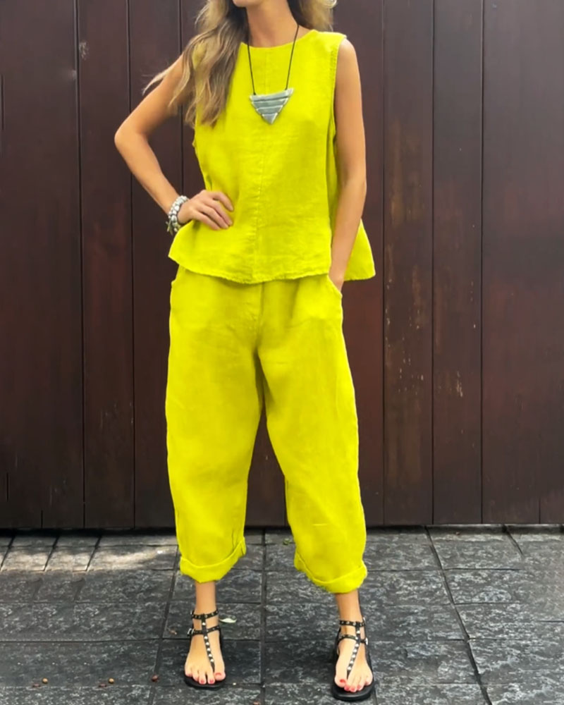 Zenneth - Relaxed Two-Piece Set