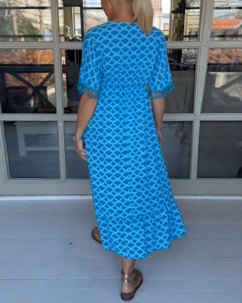 Lauren | Coastal Waves Dress