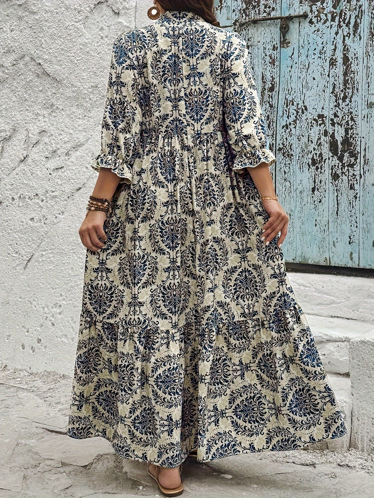 Trudy | Boho Mosaic Dress