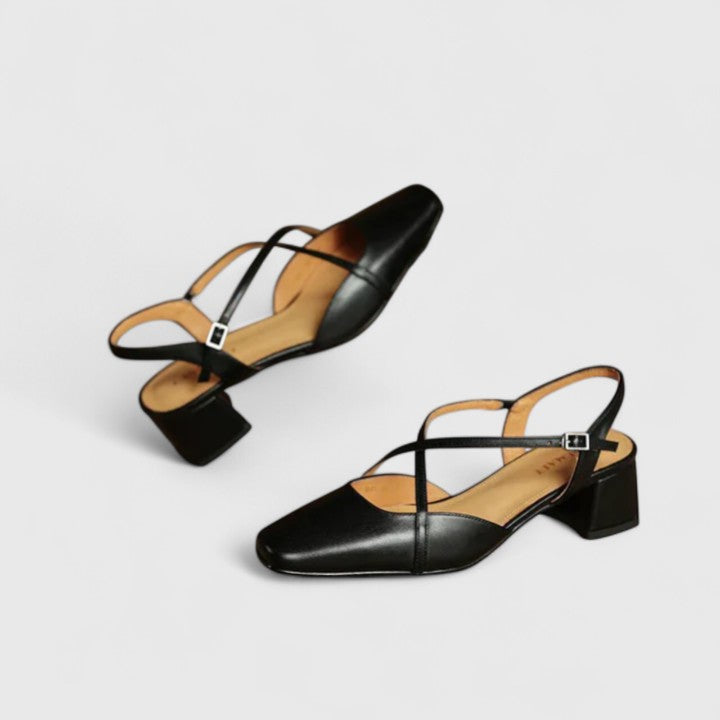 Evana - Chic Block Heel Sandals