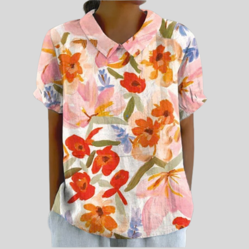 Christine | Floral Comfort Top