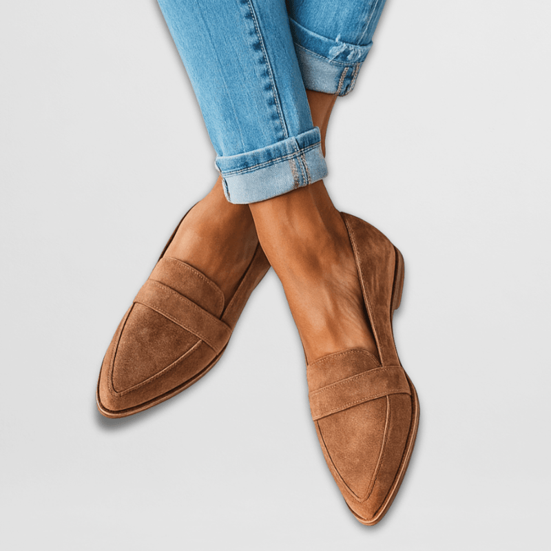 Bridie | Soft Suede Orthopaedic Slippers