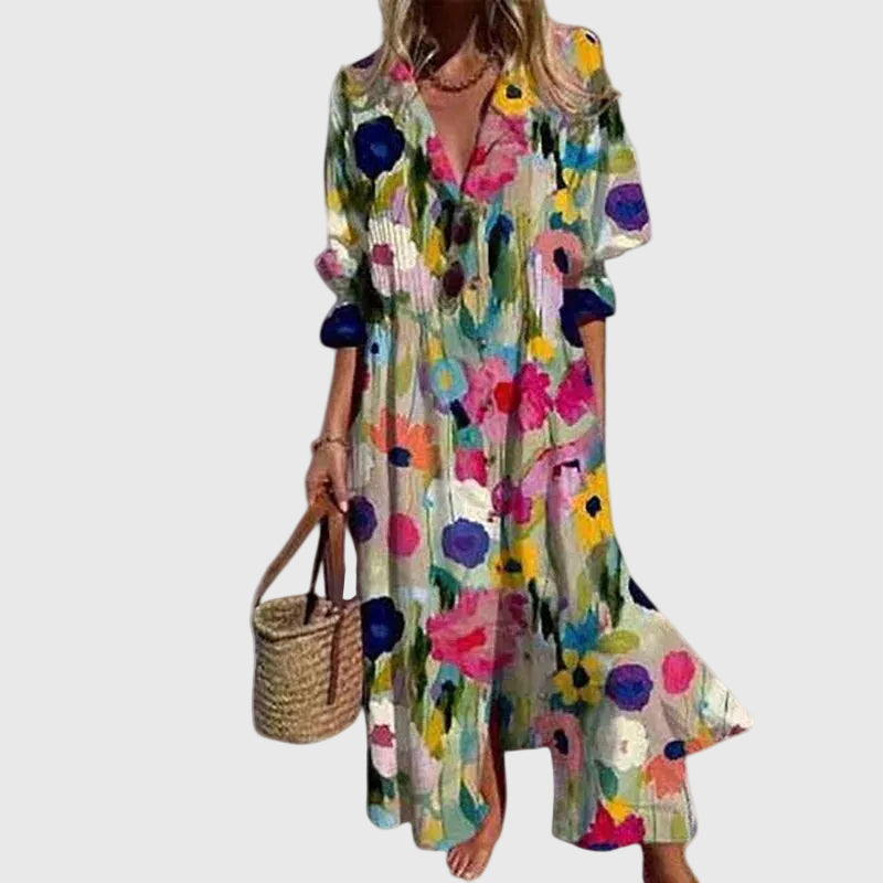 Zariah | Elegant Boho Maxi Dress
