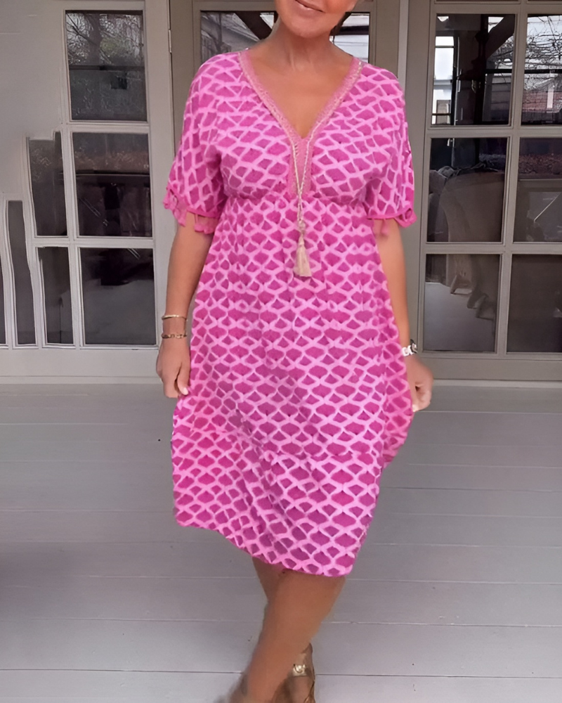 Lauren | Coastal Waves Dress