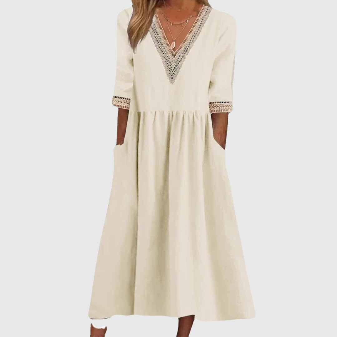 Rochelle | Lace Midi Dress