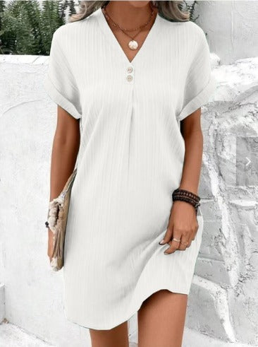 Audrey | V-Neck Spring Dress