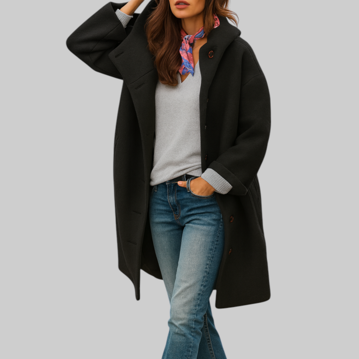 Erin | Cosy Mid-Length Everyday Coat