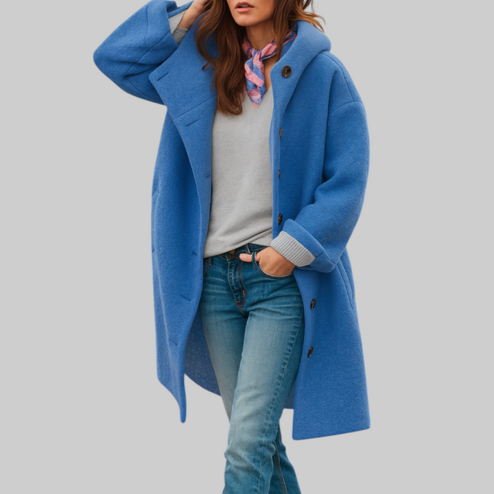 Freja | Cosy Mid-Length Everyday Coat