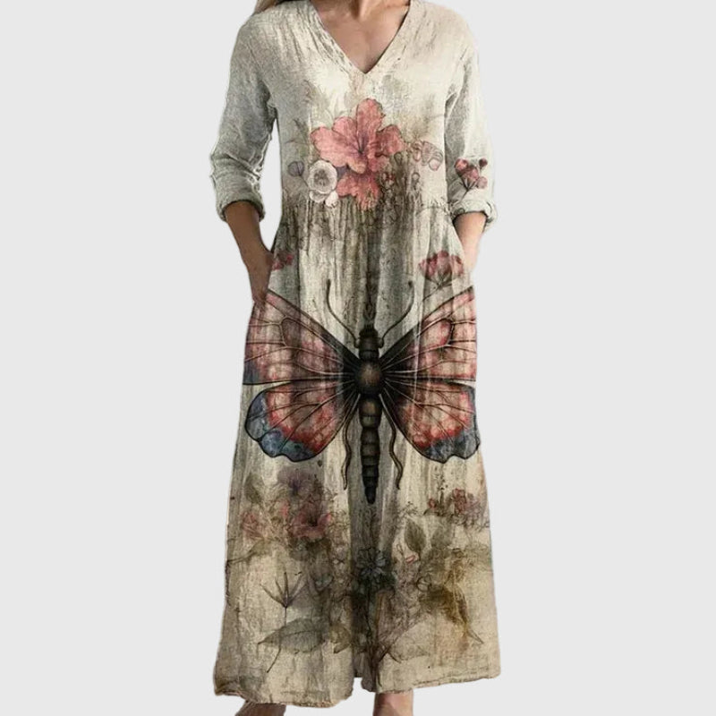 Saule | Graceful Flow Maxi Dress