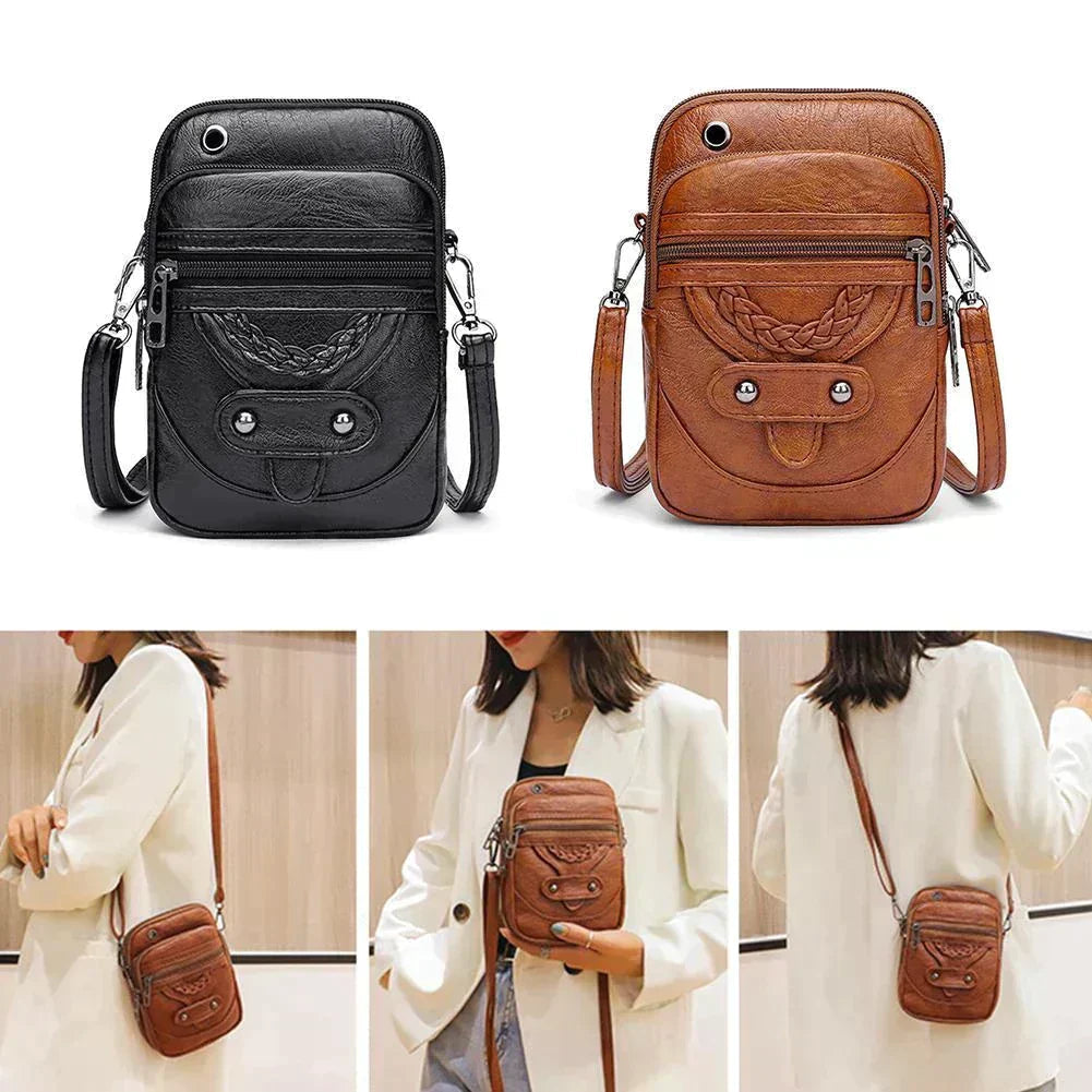 Sienna | Structured Leather Bag