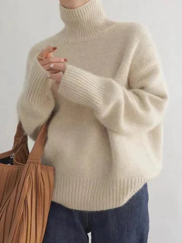 Amaya | Luxe Cashmere Roll Neck Jumper