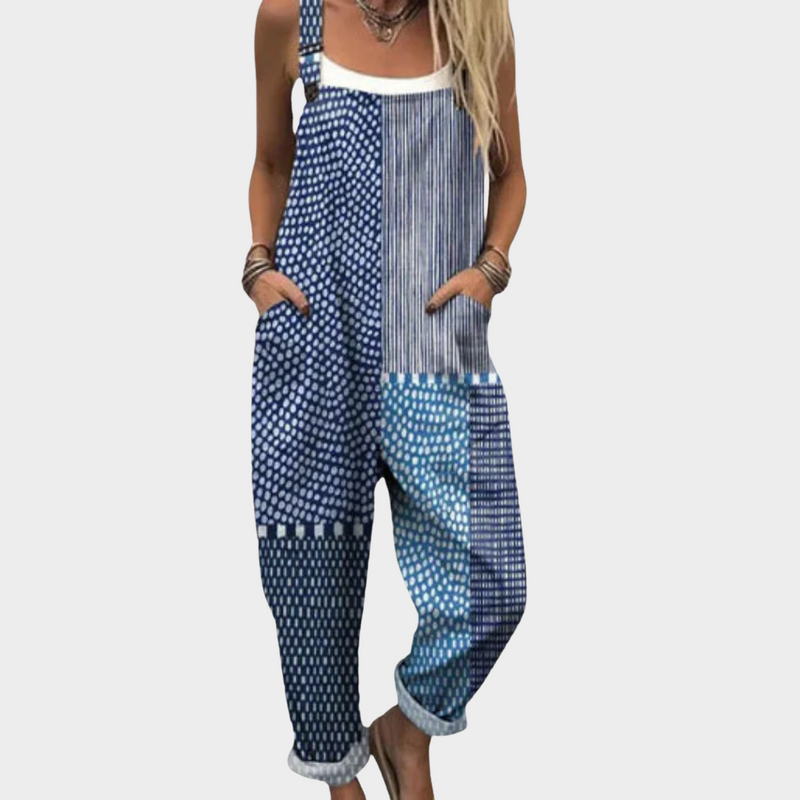 Megan | Printed Overalls