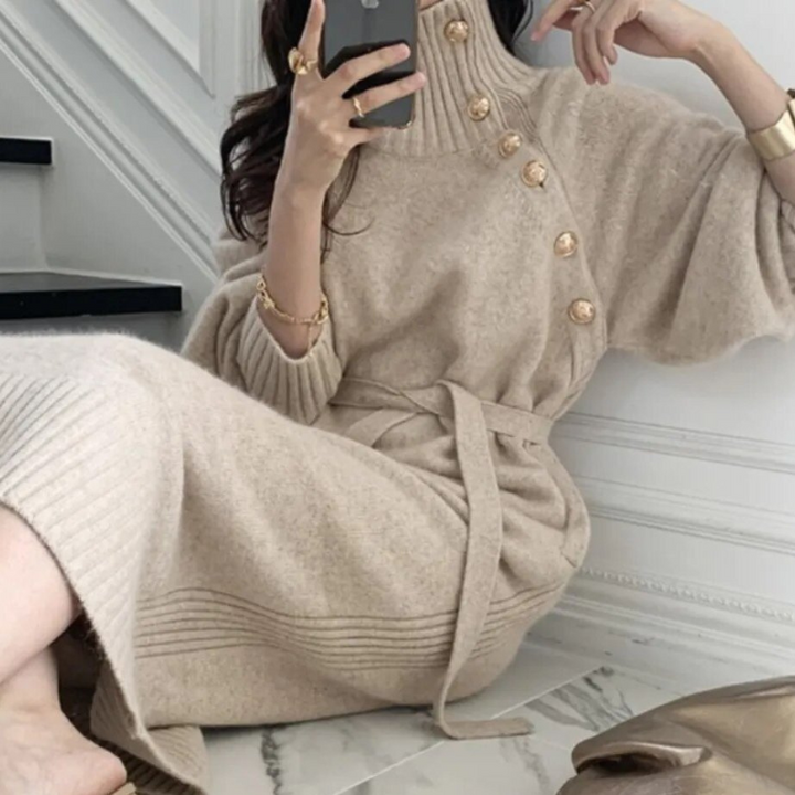 Evelia - Cosy Wrap Dress